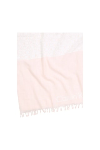 Monogram Cotton Gauze Stole Os