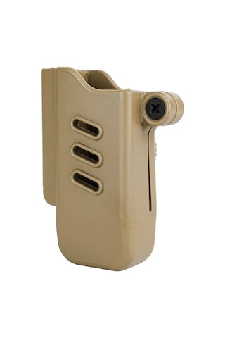 Bg Black Grips Taktik Polimer Arkalıksız Tekli Şarjör Kılıfı Bej Renk
