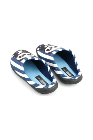 Gezer 15388 Erkek Çocuk Kışlık Rahat Taban Ev Halı Terliği Lacivert