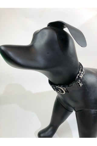 Mita Ayarlanabilir Köpek Boyun Tasması Dalmaçyalı Siyah&beyaz
