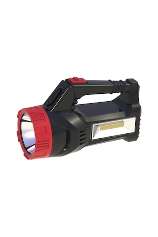 Panther Pt-7757S Usb Şarjlı Solar El Feneri Siyah