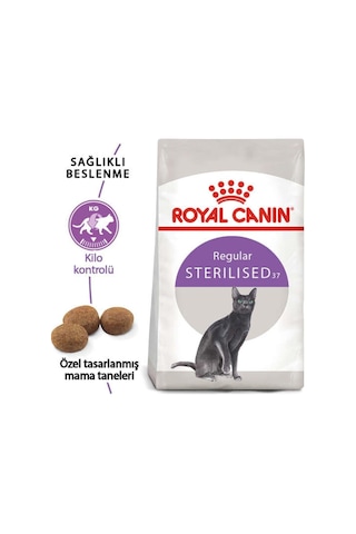 Sterilised 37 Kısırlaştırılmış Kedi Maması 10 Kg