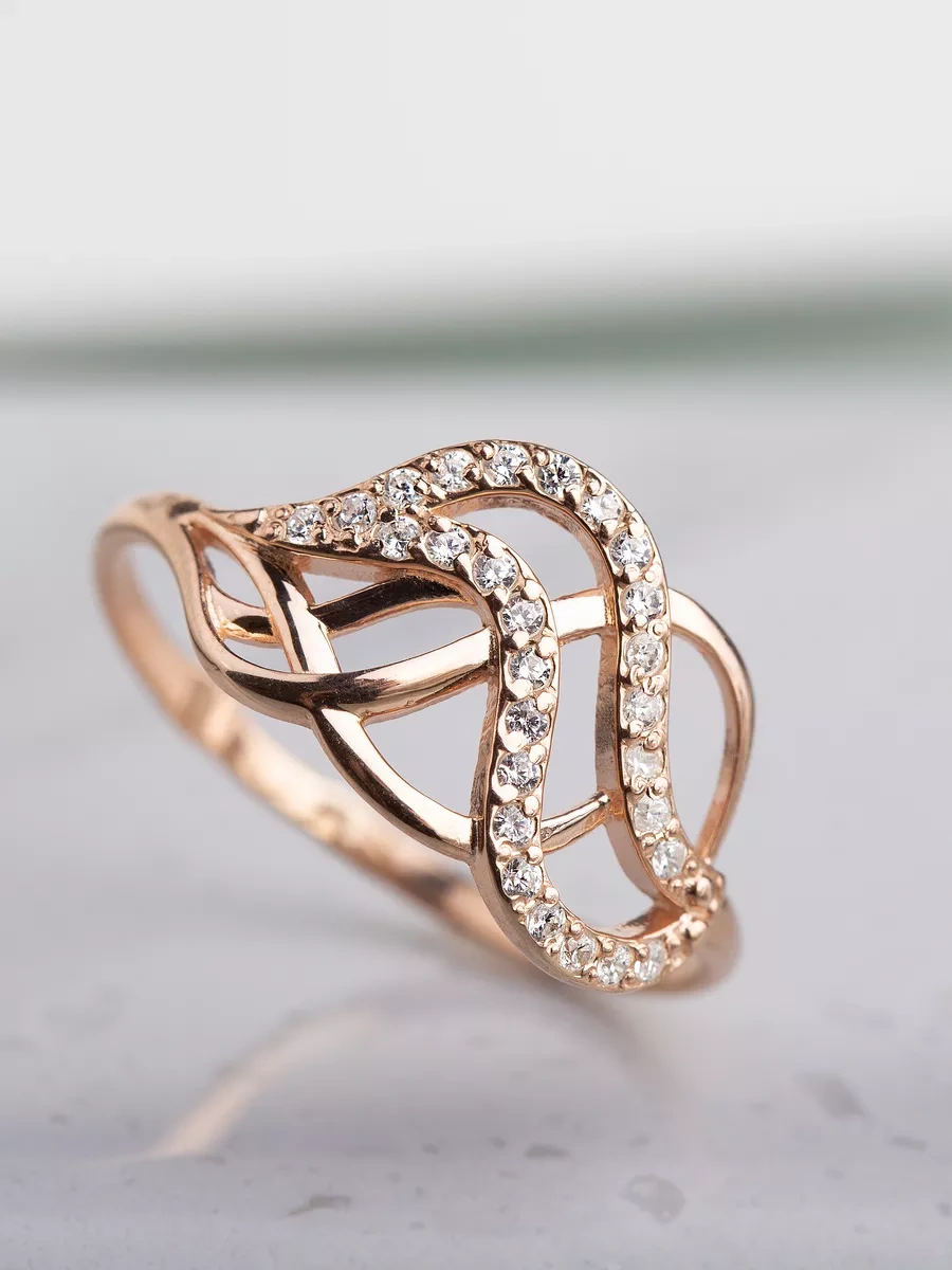 Alekseev Jewellery 925 585 Ayar Taşlı Gümüş Mücevher Yüzüğü 216965511 Altın