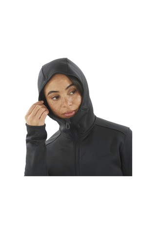 Salomon Sntıal Mıdfleece Fz Hd W 27412 Siyah