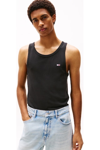 Tommy Hilfiger Erkek Marka Logolu Günlük Kullanıma Uygun Siyah-beyaz T-shirt Dm0dm20769 0xz Siyah - Beyaz