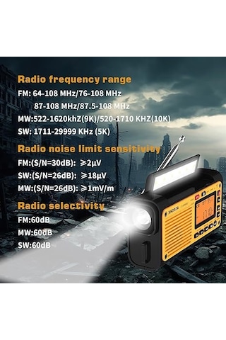 Kamp Radyosu El Kranklı Xhdata D-608 Wb