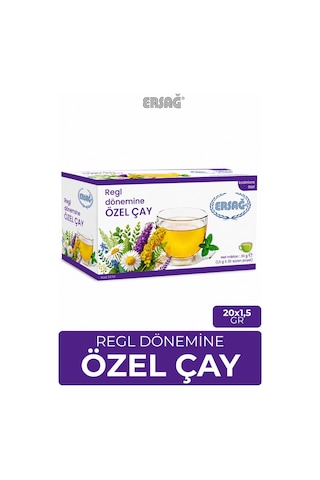 Ersağ Regl Dönemine Özel Bitki Çayı 30 G