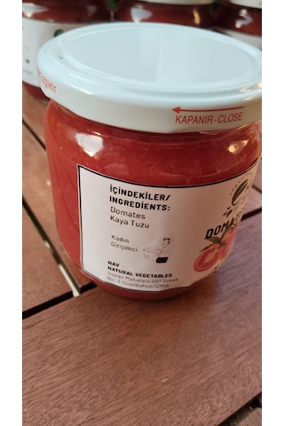 Nav 5'li Domates Sosu Ev Yapımı Katkısız Cam Kavanoz 5 x 370 G