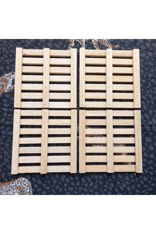 Escoines Koleksiyon 4adet Gönderilecektir Ahşap Kare Nihale 18,5x18,5cm Sarıçam 39963669466976adb3 Sarı