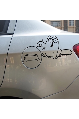 Araba Için Yakıt Deposu Kapağı Sticker