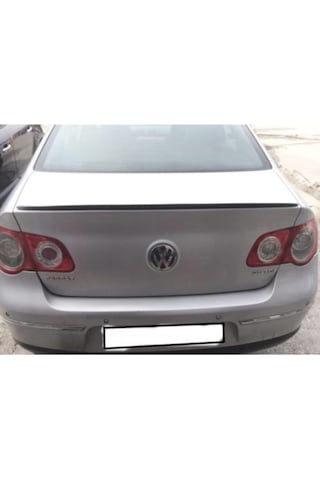 Spoiler Volkswagen Passat B6 Bagaj Üzeri Çıta Spoiler Pianoblack Parlak Siyah Çift Taraflı Bantlı115
