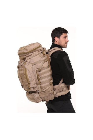 Single Sword Premium Kalite 100+10l Su Geçirmez Outdoor Sırt Çantası Bej