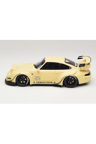 1:18 Ölçek Gt Spirit 2023 Porsche 911 Rwb Sandstorm Resin Kapalı Minyatür Model Araba 25cm