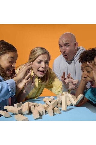 Jenga Oyun Kutu, Eğlenceli Strateji Ve Dikkat Geliştirici