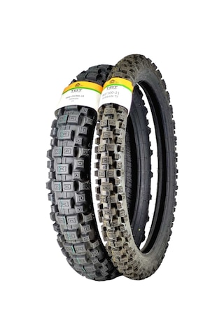Mondial X-treme Max 200 Lastik Takımı 460-19 Ve 80/100-21 Tt İç Lastikli Tip Motosiklet Lastiği