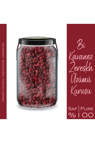 Zencefil Organik Zereşk Üzümü Kurusu Bi Kavanoz 660 G