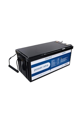 Power-xtra 12.8v 200ah Lifepo4 Lityum Akü - Ekranlı