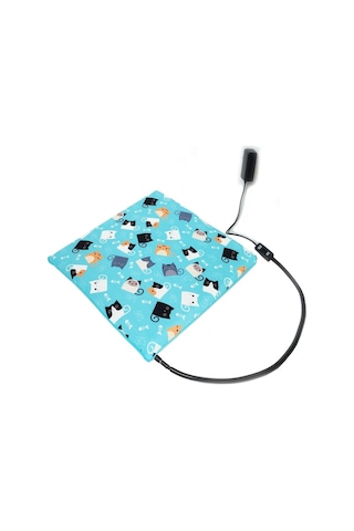 Kedi Minderi Kedi Köpek Minderi Isıtıcılı Kedi Minderi Isıtıcı Pad 12volt 45x45cmx4cm