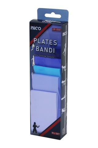 Silikon Plates Bandı Seti 5li Direnç 10-15-20-30-40 Çok Renkli