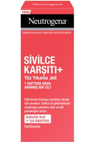 Neutrogena Sivilce Karşıtı Plus Temizleme Jeli 200 ML
