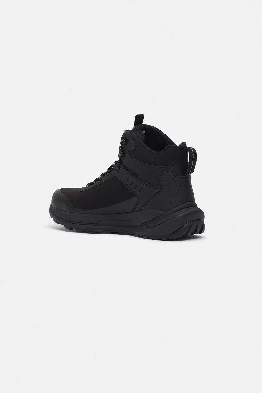 1415 V-wild Mid Erkek Bot Siyah Siyah