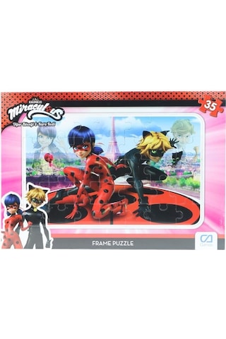 Yapboz- Ca.5020-22 Mıraculous Frame Puzzle 35-1-3