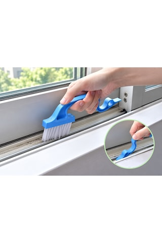Kenar Temizleme Fırçası Ve Kazıyıcı Mavi