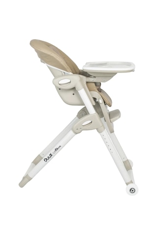 Duux Alkon Yatarlı Portatif Katlanabilen Yükseklik Ayarlı Mama Sandalyesi Siyah