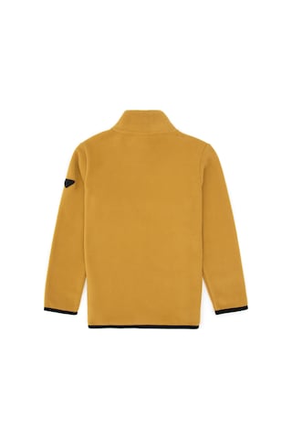 U.S. Polo Assn. Erkek Çocuk Hardal Fermuarlı Yaka Sweatshirt 50313841-VR151
