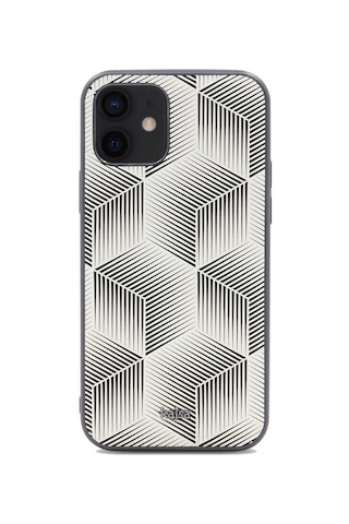 Kajsa Apple Uyumlu iPhone 12 Pro Kılıf Kajsa Splendid Serisi 3D Cube Kapak ZORE-216762