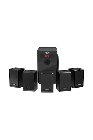 Mıkado Md-582bt, 110w, 5+1, Masaüstü, Usb/sd/fm/bluetooth, Siyah Kasa, Ev Sinema Sistemi