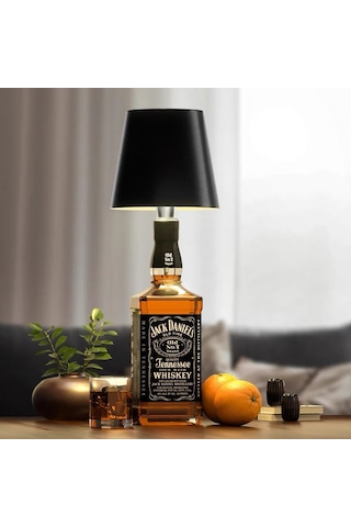 Şarjlı Dekoratif Şişe Üstü Led Lamba - 3 Kademe Dokunmatik Işık