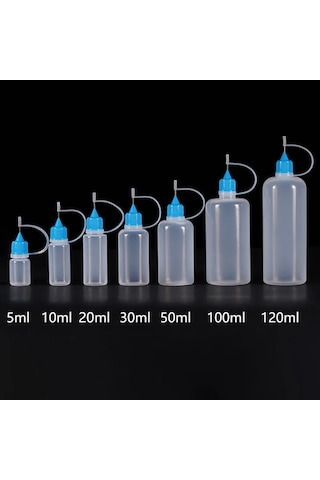10ml 30ml Pe Plastik Sıkılabilir İpucu Aplikatör Şişe İğne Ucu