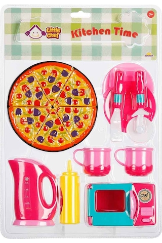 Çocuklar İçin Çay Kahve Servis Oyuncak Seti Little Chef