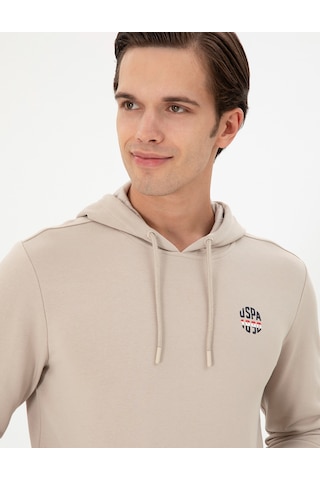 U.s. Polo Assn. Erkek Taş Sweatshirt 50293454-vr049 Taş