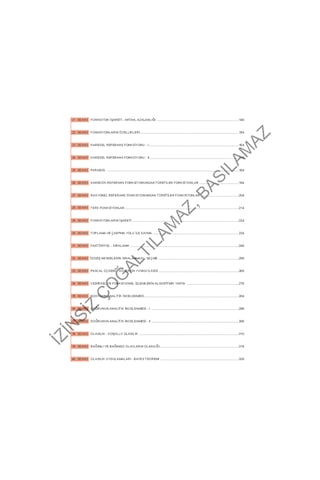 10. Sınıf 40 Seans Matematik