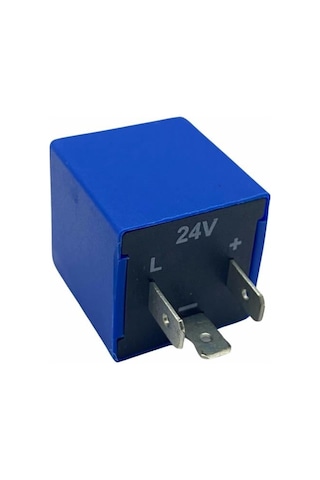 Elo 24v Elektronik Flaşör 3 Uçlu + L -