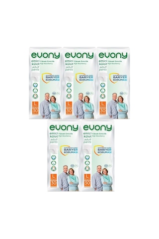 Hasta Bezi Yetişkin Emici Külot L - Büyük - Large 150 Adet 5pk 30