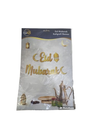 Özel Üretim Süs Bayrak Salon Eid Ramazan Kaligrafi Banner Diğer