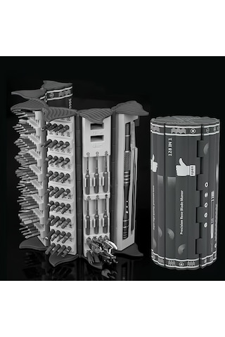 Tcherchi BB04716 128 In 1 Arada Esnek Şaftlı Tornavida Seti + Manyetik Sürücü Kiti