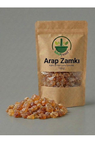 İxirciyusuf Arap Zamkı Akasya Gamı - Akasya Zamkı Gum Arabic Doğal Bitkisel Reçine 100 G