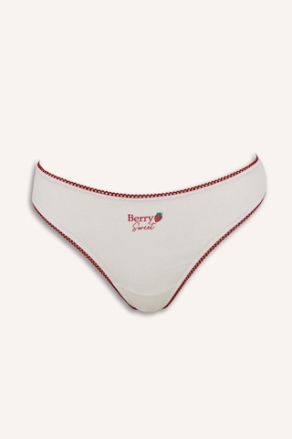 Defacto 3lü Çilek Baskılı Brief Külot H9841ax26hsbe250 Mavi-be250