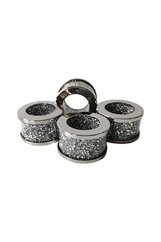 Suntek Festival Masa Dekoru Için Pratik Gümüş Elmas Cam