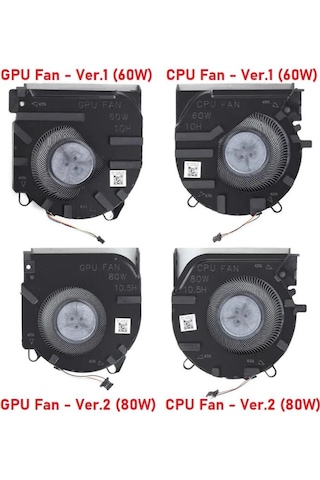 Hp Victus 16-d0000 Serisi Notebook Fanı - Sol Gpu Fan - V1 / 60w -