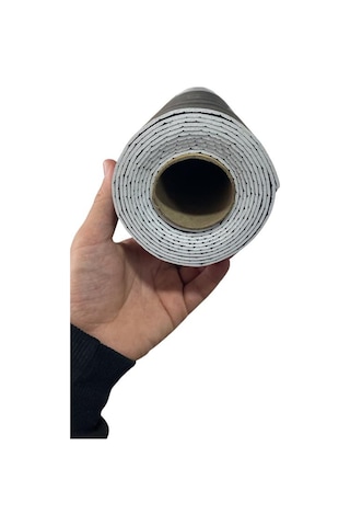 60cm X 280cm 1 Adet Kendinden Yapışkanlı Kömür Gri Lambiri Desenli Duvar Paneli Kağıdı Gs8002 Koyu Gri