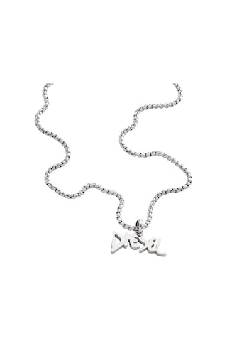 Diesel Djdx1468-040 Erkek Kolye Metalik Gri