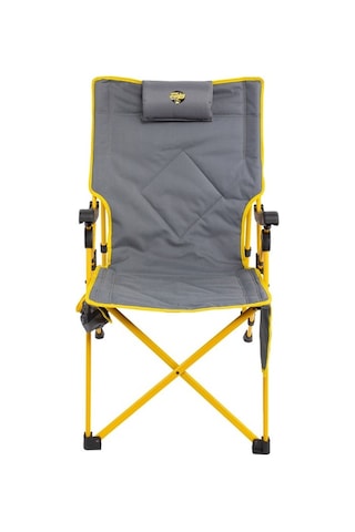 Comfort 3 Kademeli Katlanabilir Kamp Sandalyesi - Sarı Gri