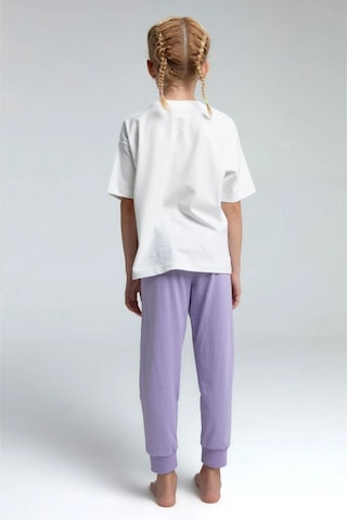 Rolypoly Roly Poly 2'li Pijama Takımı Rp3614 Beyaz-lila Beyaz -Lila