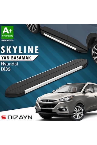 S-dizayn Hyundai Ix-35 Skyline Aluminyum Yan Basamak 173 Cm 2010-2015 A+ Kalite