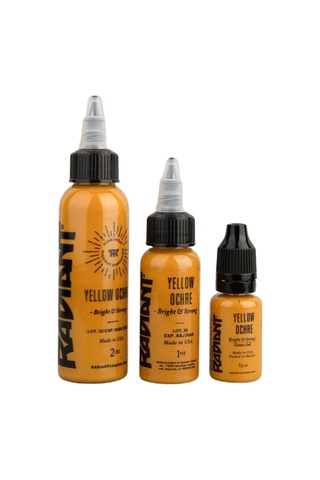 Yellow Ochre - Radiant Tattoo Dövme Boyası - 0,5oz/15ml